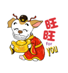 balance ear dog（個別スタンプ：3）