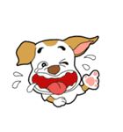 balance ear dog（個別スタンプ：5）
