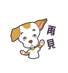 balance ear dog（個別スタンプ：23）