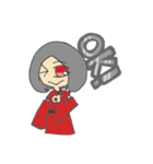 red king and her friend（個別スタンプ：1）