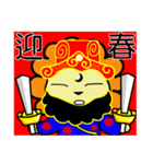 BENLION -2018CHINESE NEW YEAR STICKERS.（個別スタンプ：23）