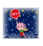 XMAS forest dancing party（個別スタンプ：1）