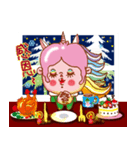 XMAS forest dancing party（個別スタンプ：7）