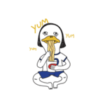 grateful duck（個別スタンプ：24）