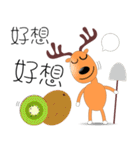 Fruit deer（個別スタンプ：16）