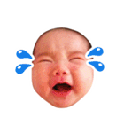 4ヶ月までの赤ちゃんの表情スタンプ（個別スタンプ：3）