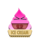 Ice Cream Emoji（個別スタンプ：3）