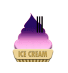 Ice Cream Emoji（個別スタンプ：22）