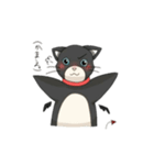 ネコまるりなお（個別スタンプ：3）