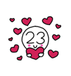 Feeling ＆ Number（個別スタンプ：12）