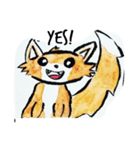 インク・アニマル・フレンズ（個別スタンプ：3）