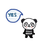 Pandy is so so so cool. Eng（個別スタンプ：18）