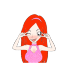 Red-Haired Girl, Prim（個別スタンプ：2）