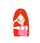 Red-Haired Girl, Prim（個別スタンプ：3）