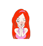 Red-Haired Girl, Prim（個別スタンプ：10）