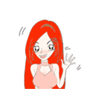 Red-Haired Girl, Prim（個別スタンプ：24）