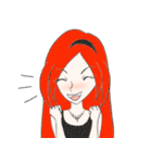 Red-Haired Girl, Prim（個別スタンプ：27）