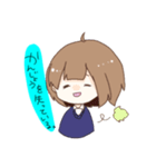 キノコあたまのゆる〜い女の子（個別スタンプ：5）