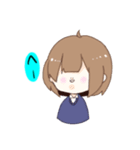 キノコあたまのゆる〜い女の子（個別スタンプ：10）