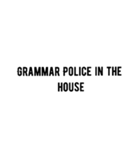 Grammar Police（個別スタンプ：1）