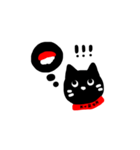 KURON (黒ネコ) 英語（個別スタンプ：21）