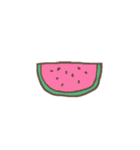 a watermelon girl（個別スタンプ：2）