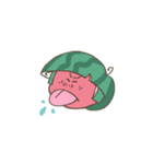 a watermelon girl（個別スタンプ：10）