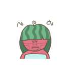 a watermelon girl（個別スタンプ：20）