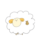 もこもこたち（個別スタンプ：1）
