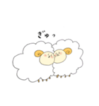 もこもこたち（個別スタンプ：3）