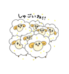もこもこたち（個別スタンプ：6）