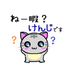 けんじ ねこ（個別スタンプ：26）