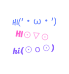 Cute color words（個別スタンプ：1）