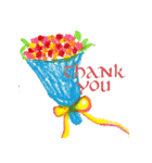 いろいろ"THANK YOU"（個別スタンプ：9）