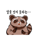 Racoonman's "Do not worry！"（個別スタンプ：12）