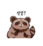 Racoonman's "Do not worry！"（個別スタンプ：15）