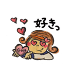 黒鬼嫁のスタンプ（個別スタンプ：13）