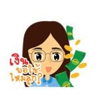 my mom cute（個別スタンプ：2）