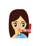 my mom cute（個別スタンプ：17）