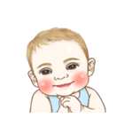 Baby cute face expression（個別スタンプ：4）