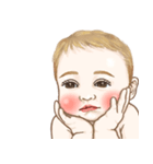 Baby cute face expression（個別スタンプ：16）