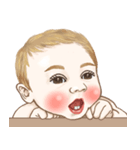 Baby cute face expression（個別スタンプ：17）