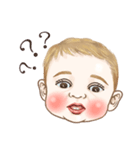 Baby cute face expression（個別スタンプ：23）