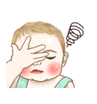 Baby cute face expression（個別スタンプ：24）