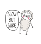 Sloth Slowlife, keep chilling Ani/Eng（個別スタンプ：18）