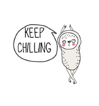 Sloth Slowlife, keep chilling Ani/Eng（個別スタンプ：20）