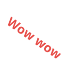 wow stiker（個別スタンプ：1）