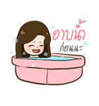 Shiny Lucky Girl（個別スタンプ：10）