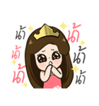 Shiny Lucky Girl（個別スタンプ：27）