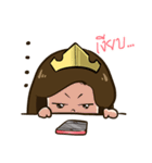 Shiny Lucky Girl（個別スタンプ：36）